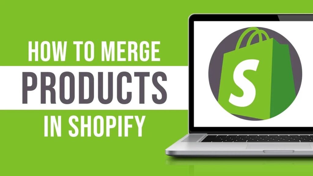Merge two shopify items with green background